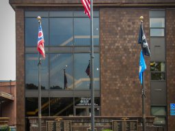 Markers &raquo; Batavia Village &raquo; Clermont County Veterans Services, Batavia; 76 S. Riverside Dr. 45103